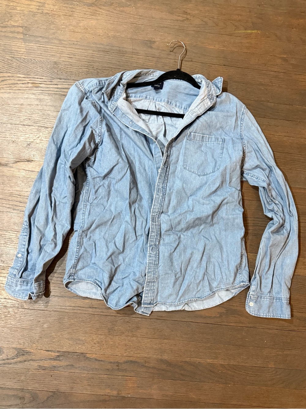 J. Crew Light Blue Denim Shirt Jacket
